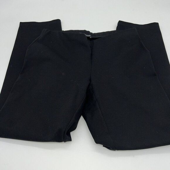 Eileen Fisher Black Straight Leg Pull On Pants - Size Small Petite - Picture 1 of 3